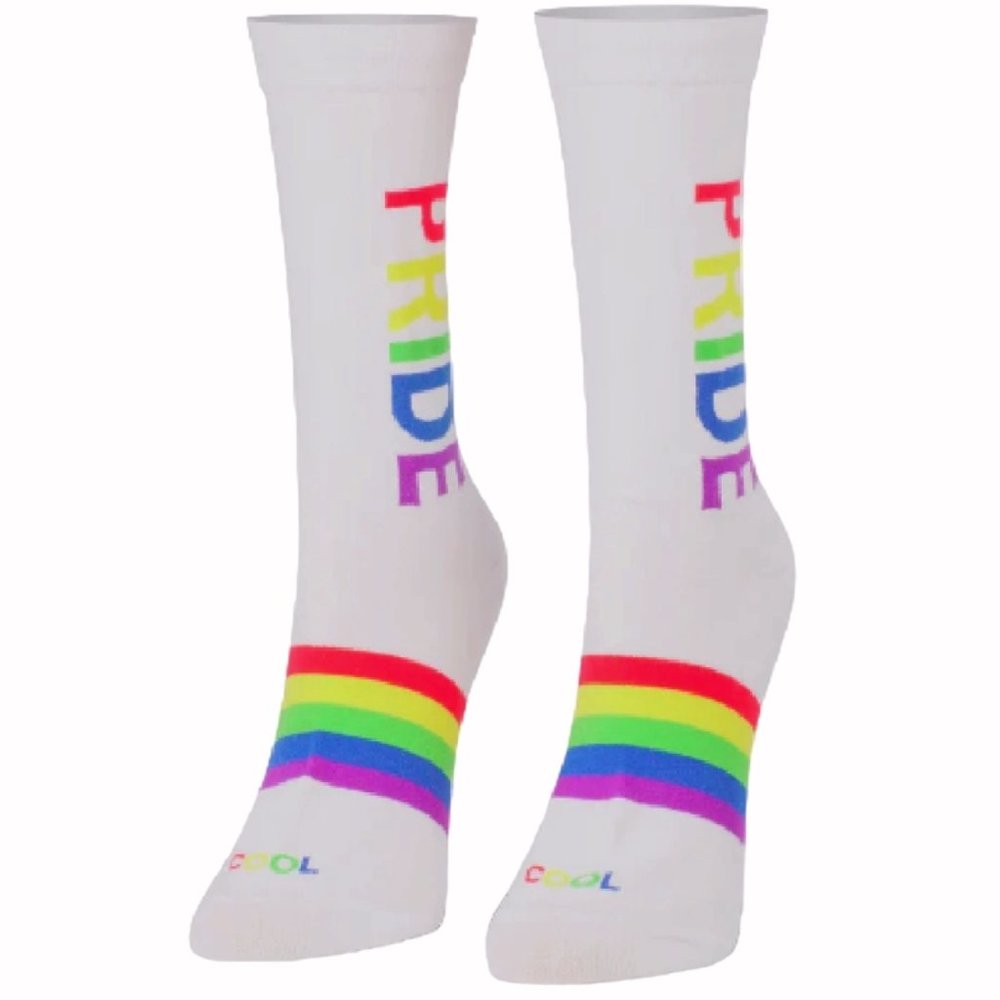 Pride Athletic Crew Socks Adult Small/Medium - NEW Fast Ship